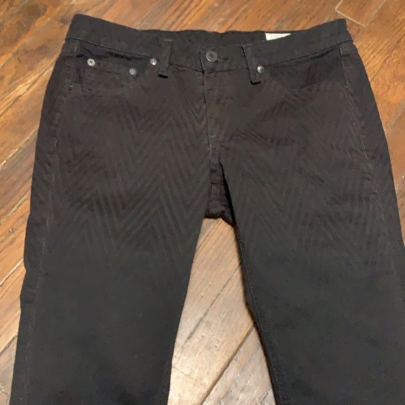rag & bone chevron ombre skinny jeans. Size 29. - Picture 5 of 12